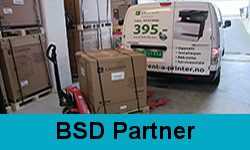 BSD Partner printer norge